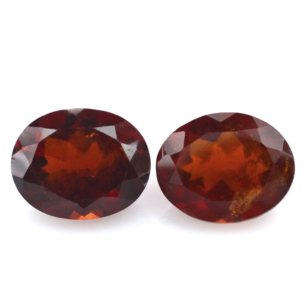 HESSONITE CUT OVAL 10X8MM 3.03 Cts.