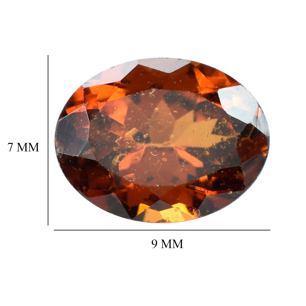HESSONITE CUT OVAL 9X7MM 1.94 Cts.