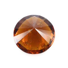 HESSONITE DAIMOND CUT ROUND 8MM 2.11 Cts.