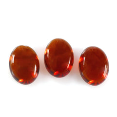 HESSONITE OVAL CAB 8X6MM 1.46 Cts.