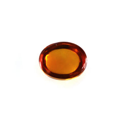 HESSONITE OVAL CAB 5X4MM 0.47 Cts.
