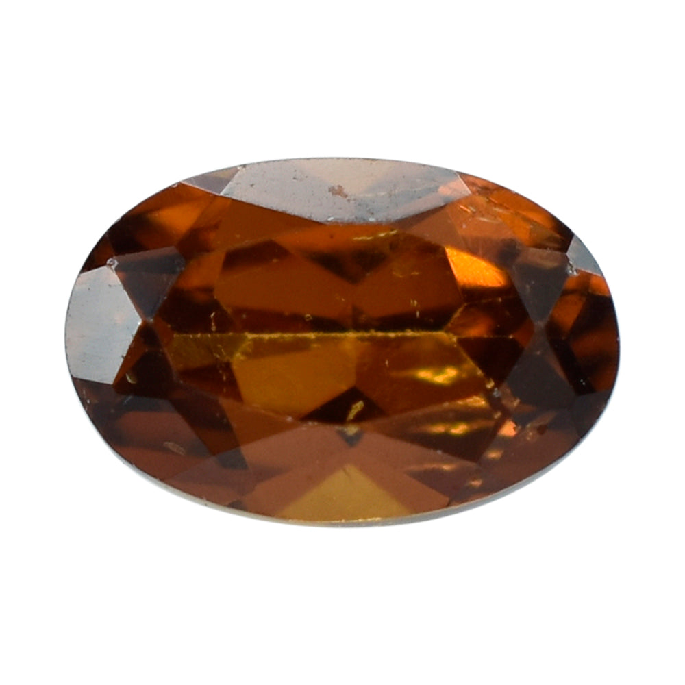 HESSONITE CUT OVAL 6X4MM 0.57 Cts.