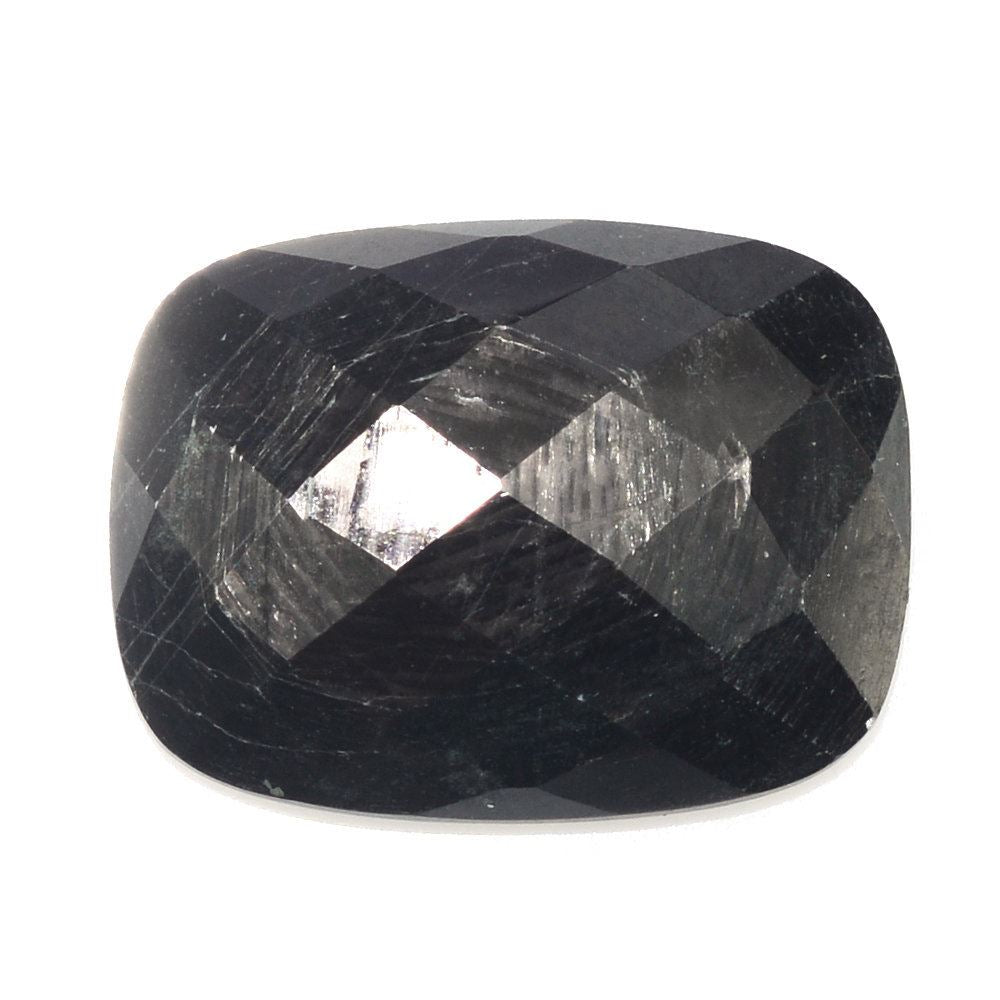 HYPERSTHENE MOONSTONE CHECKER CUSHION CAB 16X12MM 8.63 Cts.