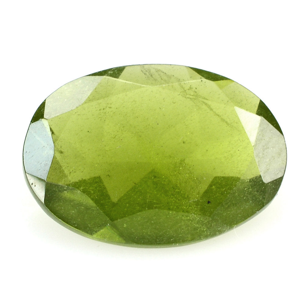 MILKY IDOCRASE CUT OVAL 14X10MM 4.55 Cts.