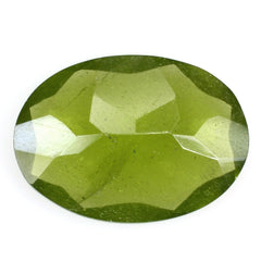 MILKY IDOCRASE CUT OVAL 14X10MM 4.55 Cts.