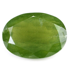 MILKY IDOCRASE CUT OVAL 18X13MM 14.00 Cts.