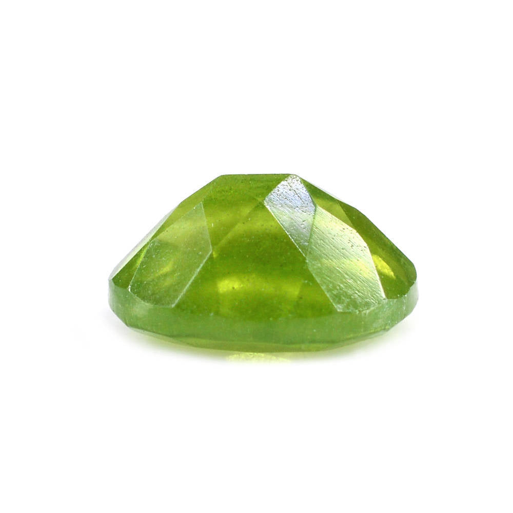 MILKY IDOCRASE CUT OVAL 10X8MM 3.05 Cts.