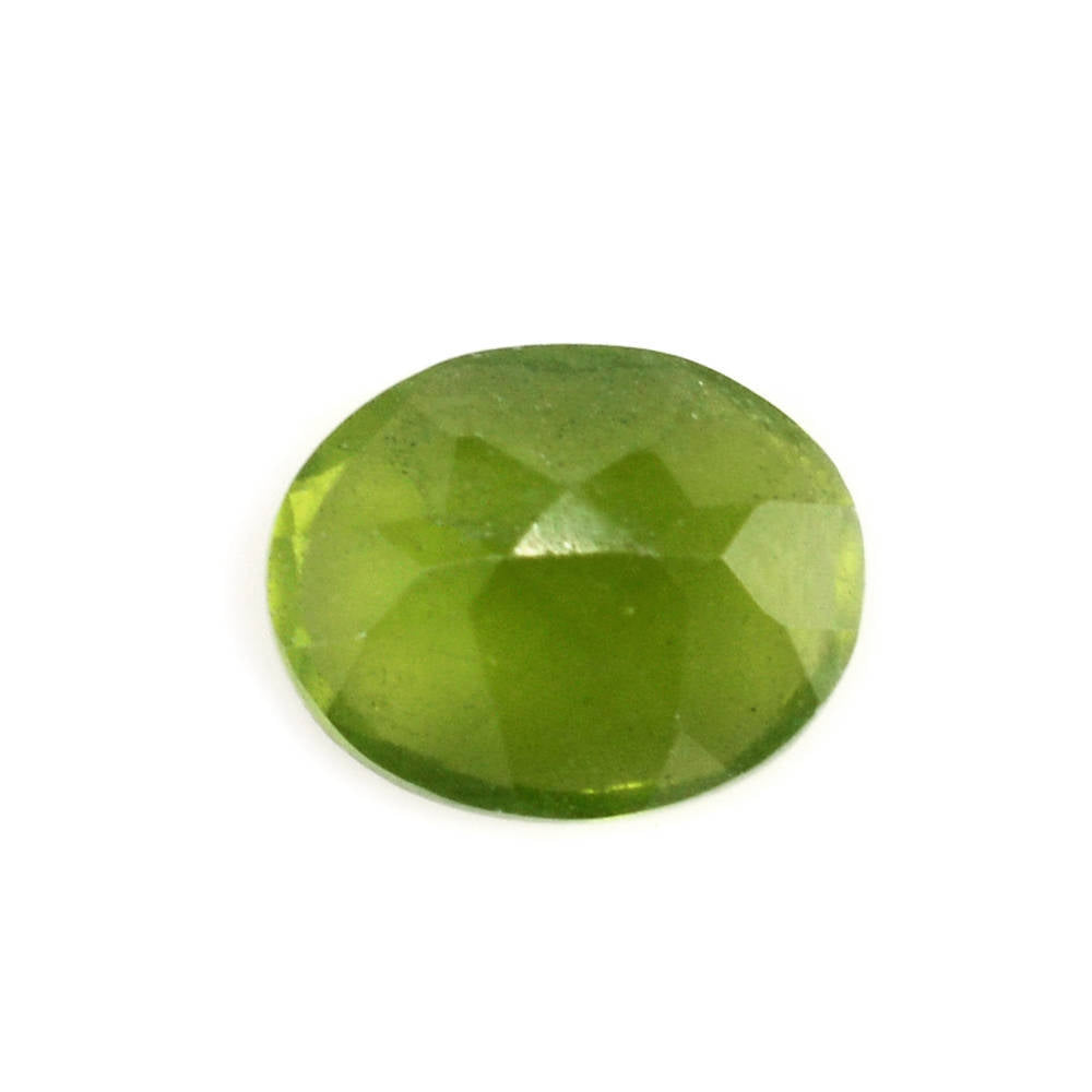 MILKY IDOCRASE CUT OVAL 10X8MM 3.05 Cts.