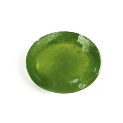 MILKY IDOCRASE OVAL CAB 12X10MM 5.30 Cts.