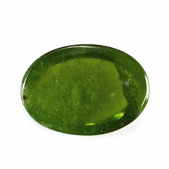 MILKY IDOCRASE OVAL CAB 14X10MM 20.65 Cts.