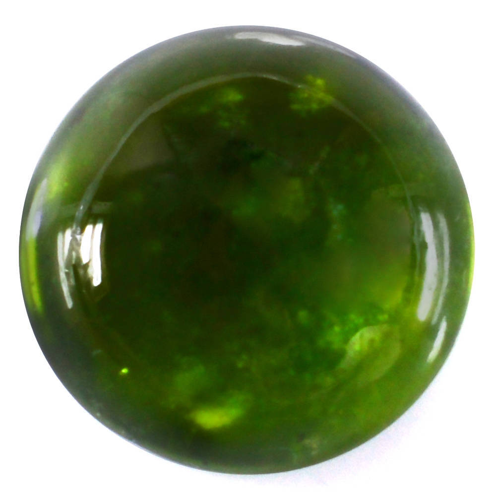 MILKY IDOCRASE ROUND CAB 16MM 17.40 Cts.