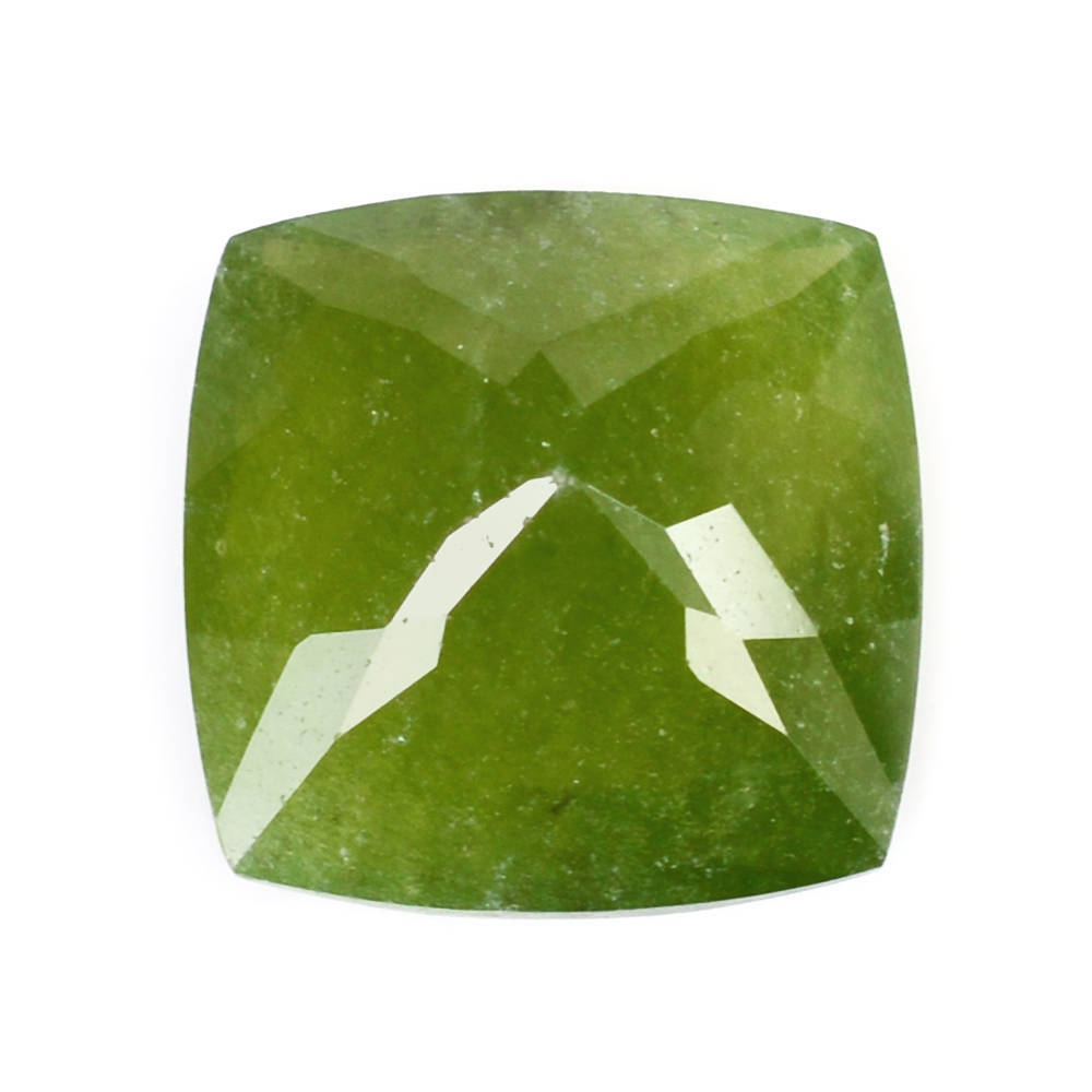 MILKY IDOCRASE ROSE CUT CUSHION 12MM 7.55 Cts.