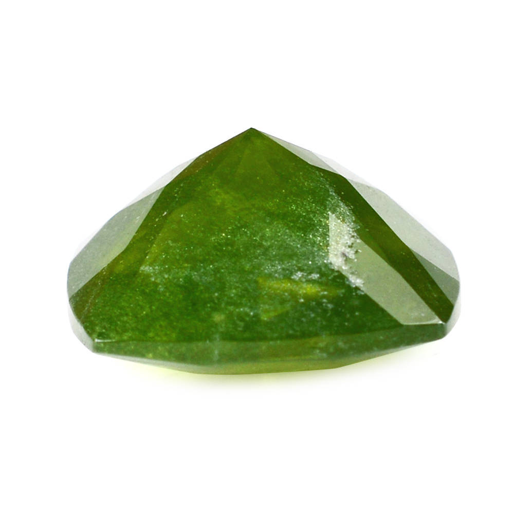 MILKY IDOCRASE ROSE CUT CUSHION 14MM 12.15 Cts.