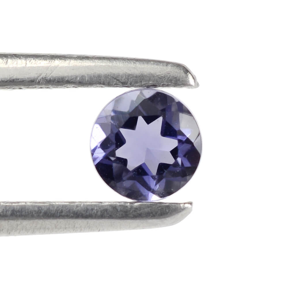 IOLITE CUT ROUND (AA/SI) 3.50MM 0.16 Cts.