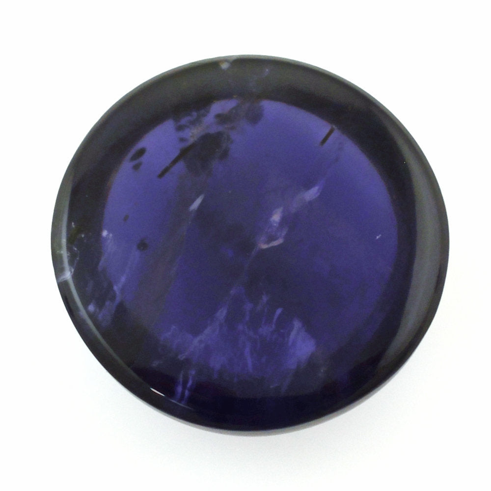 IOLITE ROUND CAB (SI HI AAA) 12MM 5.78 Cts.