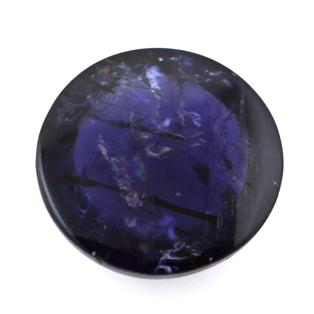 IOLITE ROUND CAB (SI HI AAA) 10MM 3.73 Cts.
