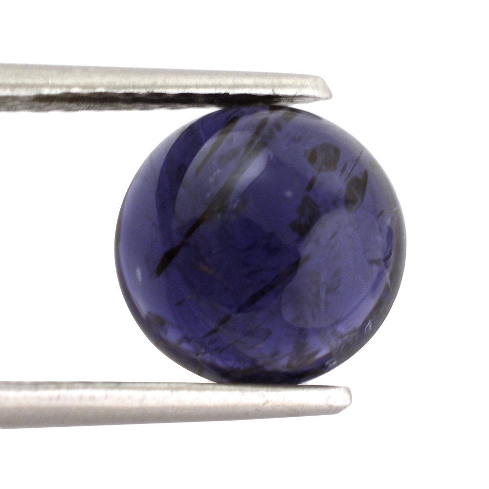 IOLITE ROUND CAB (SI HI AAA) 10MM 3.73 Cts.