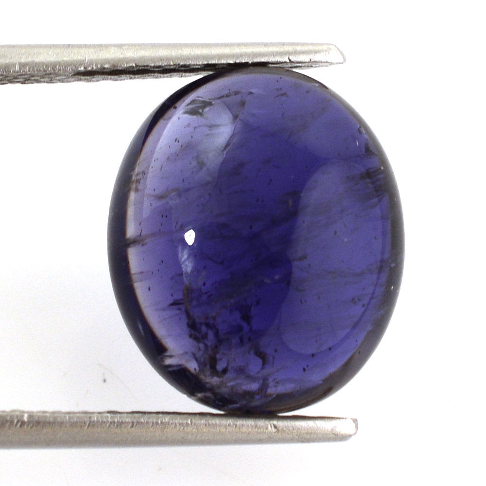 IOLITE OVAL CAB (HI AAA) 14X12MM 7.20 Cts.