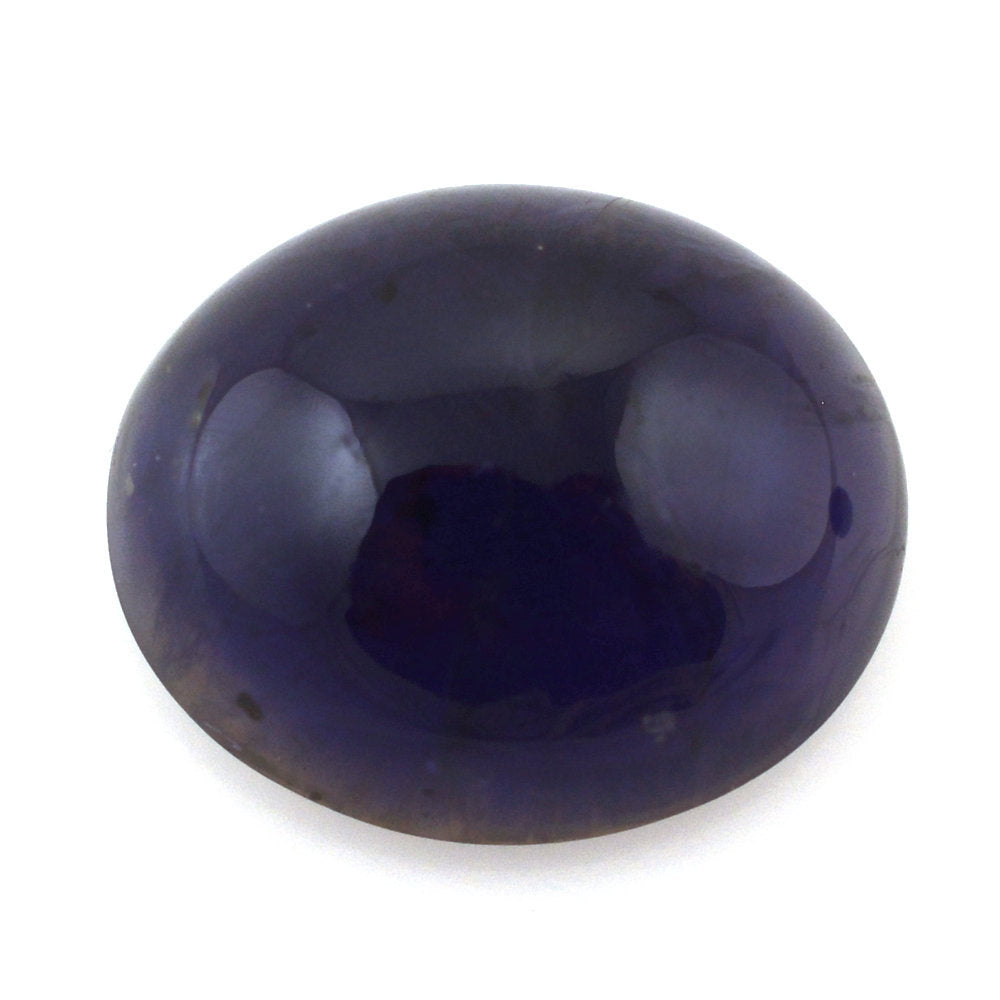IOLITE OVAL CAB (SI AAA) 12X10MM 4.48 Cts.