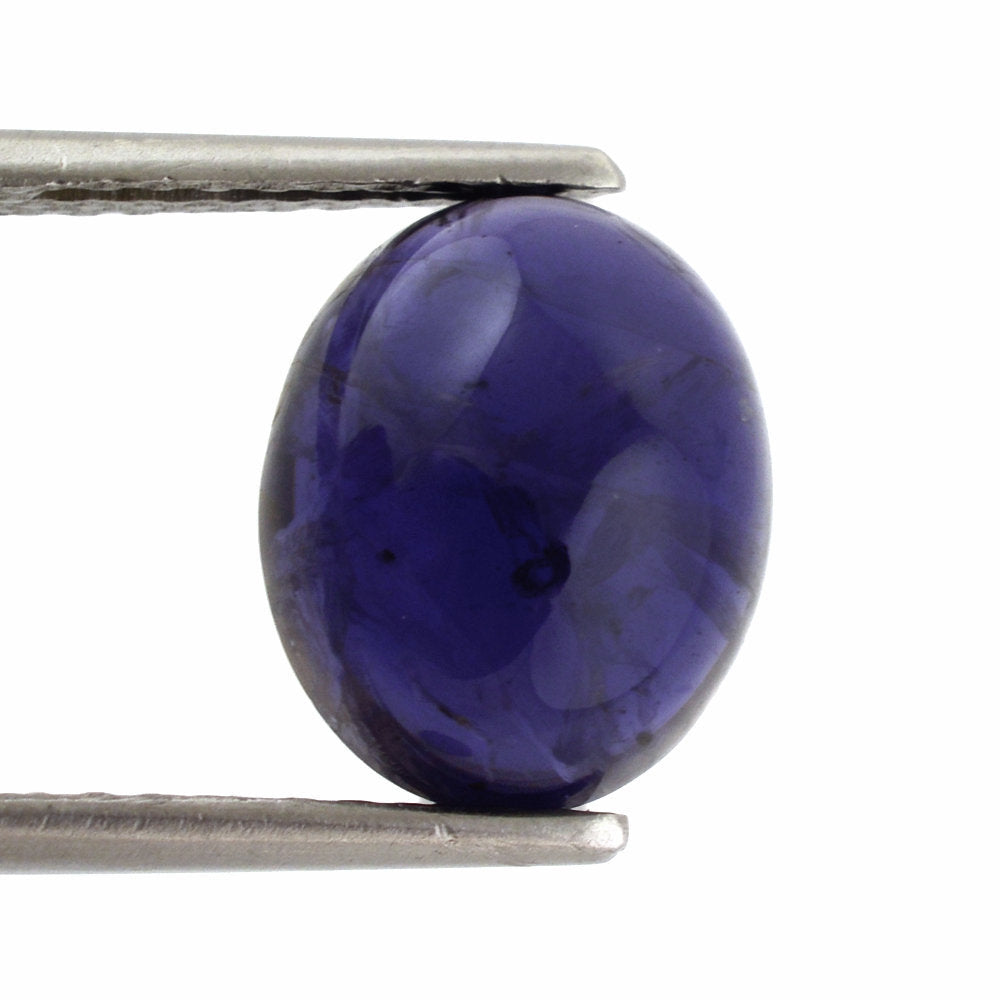 IOLITE OVAL CAB (SI AAA) 12X10MM 4.48 Cts.