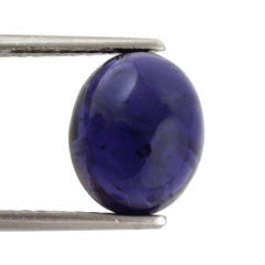 IOLITE OVAL CAB (SI AAA) 12X10MM 4.48 Cts.