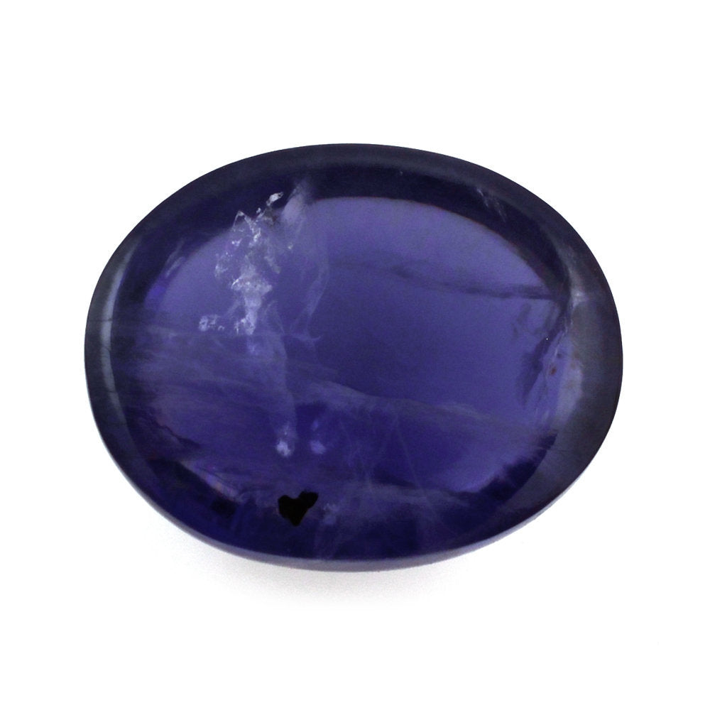 IOLITE OVAL CAB (SI AAA) 10X8MM 2.90 Cts.