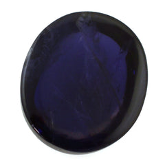 IOLITE OVAL CAB (HI AAA) 14X12MM 8.75 Cts.