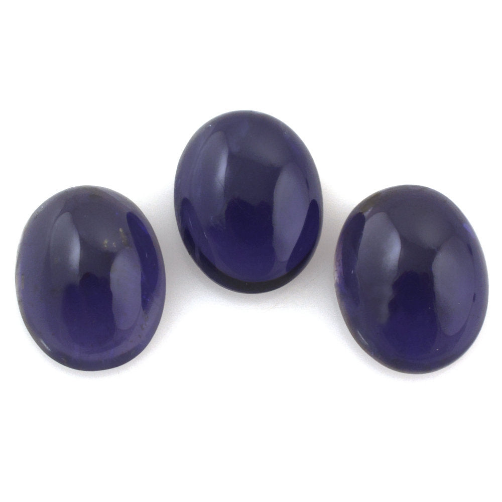 IOLITE OVAL CAB (SI HI AAA) 10X8MM 2.49 Cts.
