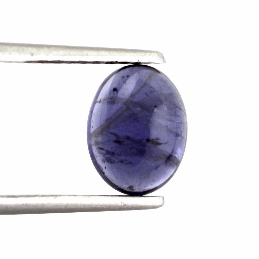 IOLITE OVAL CAB (SI) (AAA) 9X7MM 2.15 Cts.