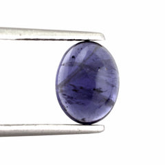 IOLITE OVAL CAB (SI) (AAA) 9X7MM 2.15 Cts.
