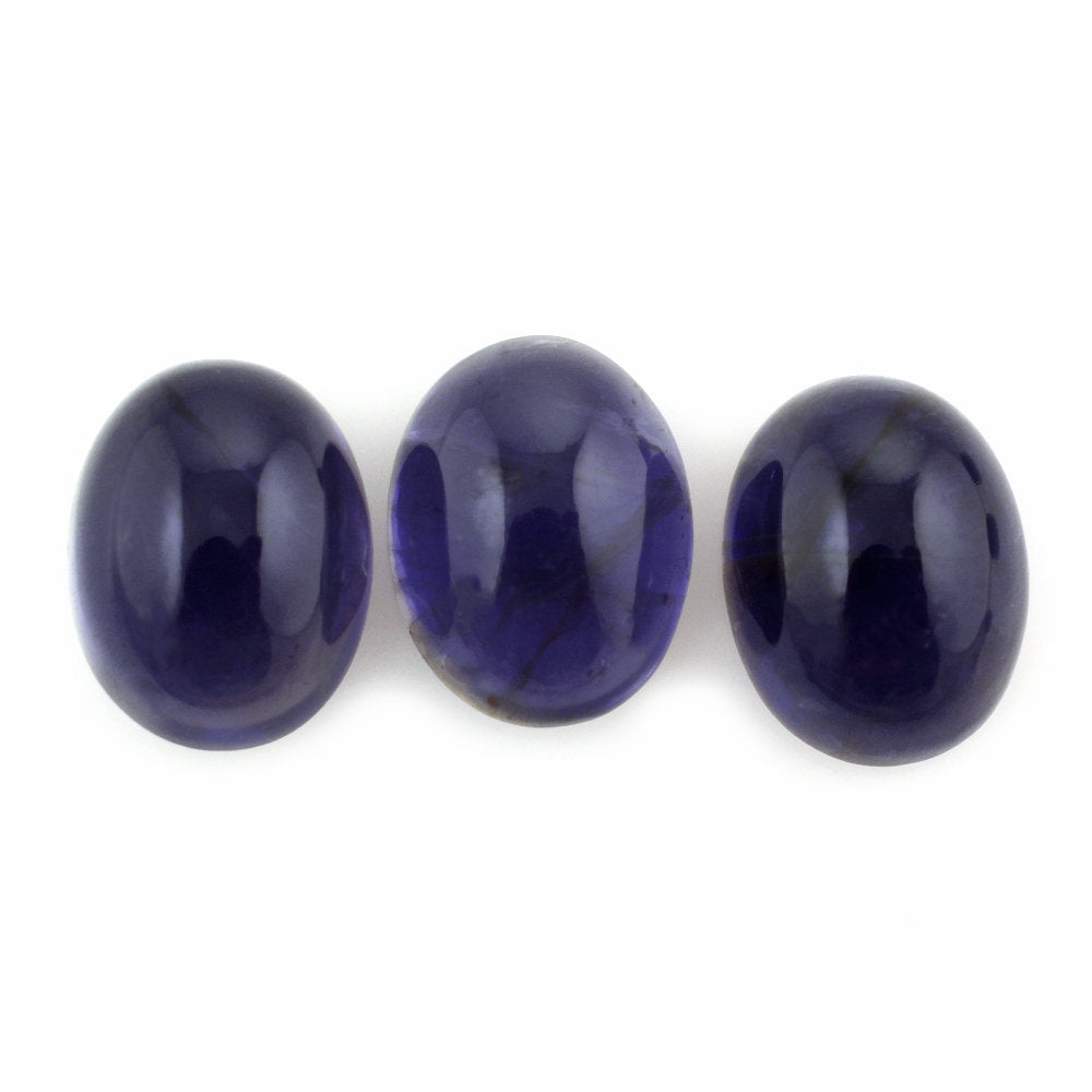 IOLITE OVAL CAB (SI) (AAA) 9X7MM 2.15 Cts.