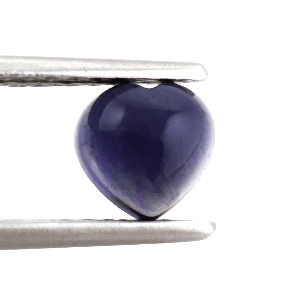 IOLITE HEART CAB (SI) (AAA) 6.50MM 1.11 Cts.