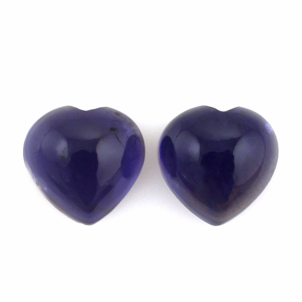 IOLITE HEART CAB (SI) (AAA) 6.50MM 1.11 Cts.
