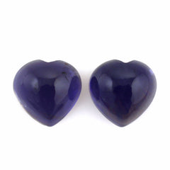 IOLITE HEART CAB (SI) (AAA) 6.50MM 1.11 Cts.