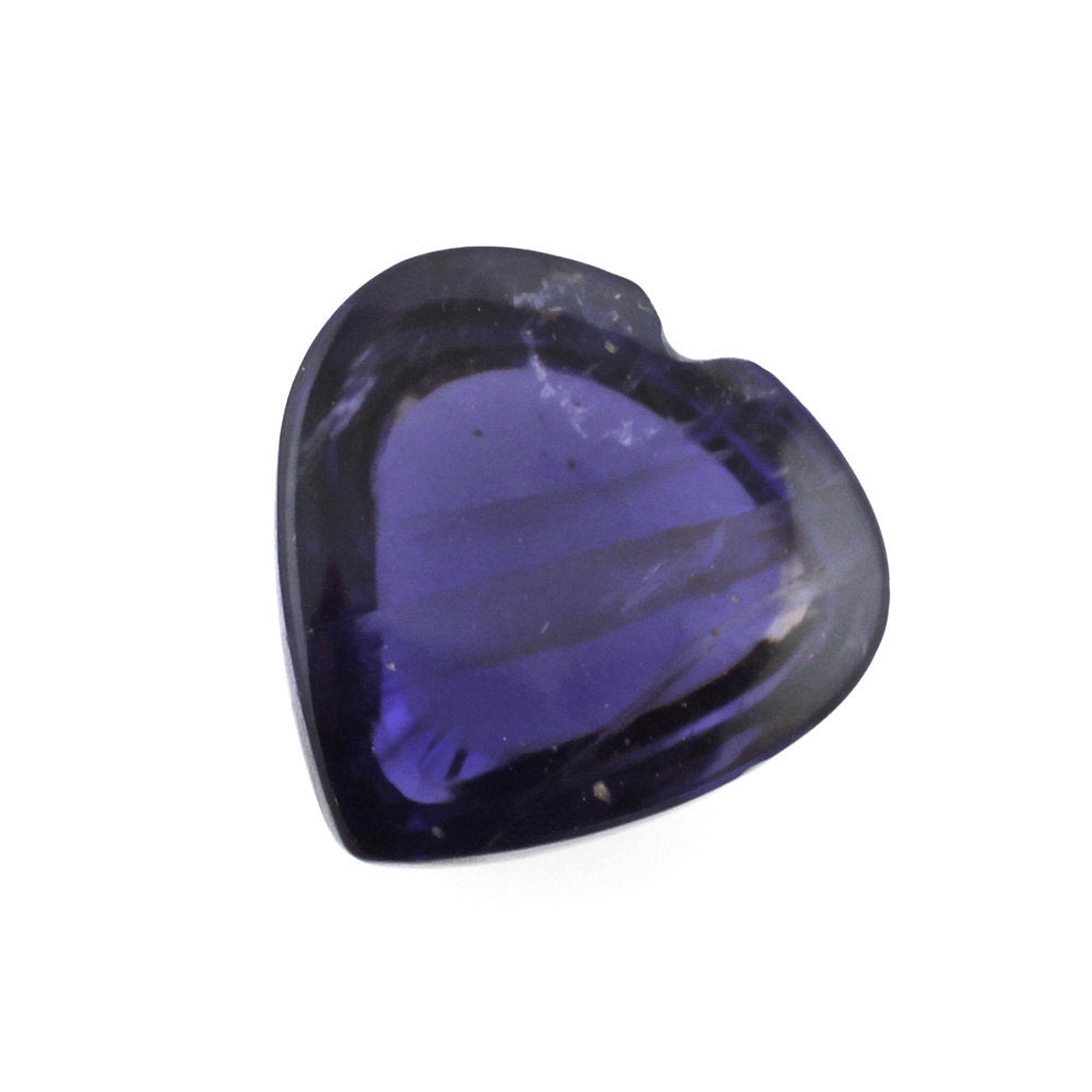 IOLITE HEART CAB (SI) (AAA) 8MM 1.85 Cts.