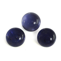 IOLITE ROUND CAB 7MM 1.33 Cts.