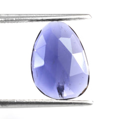 IOLITE ROSE CUT BRIOLETTE PEARISH (HI) 14X10MM 3.38 Cts.