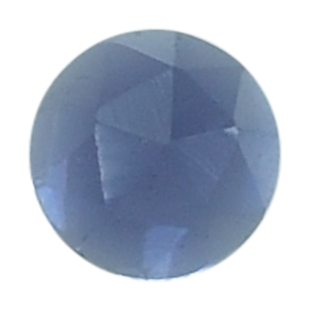 IOLITE ROSE CUT ROUND CAB 2.50MM (TH:-1.25-1.55MM) 0.06 Cts.