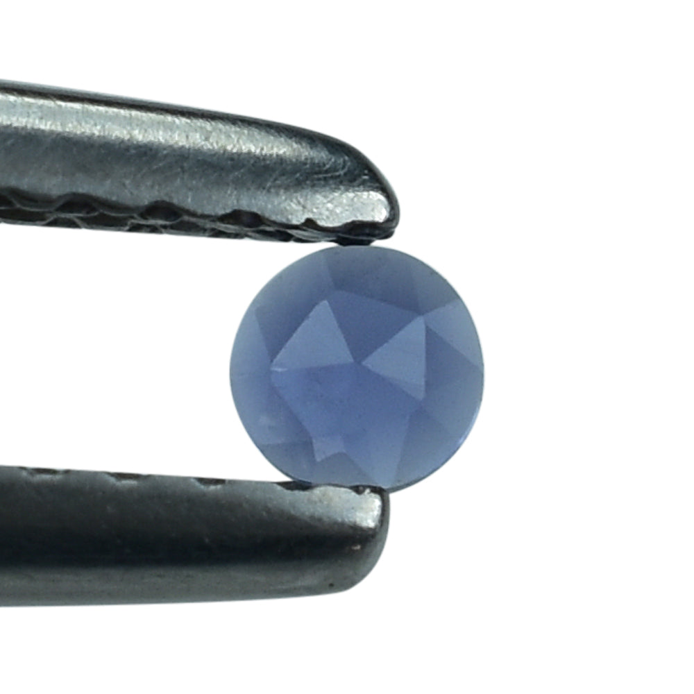 IOLITE ROSE CUT ROUND CAB 2.50MM (TH:-1.25-1.55MM) 0.06 Cts.