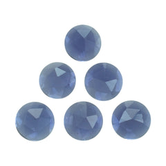 IOLITE ROSE CUT ROUND CAB 2.50MM (TH:-1.25-1.55MM) 0.06 Cts.