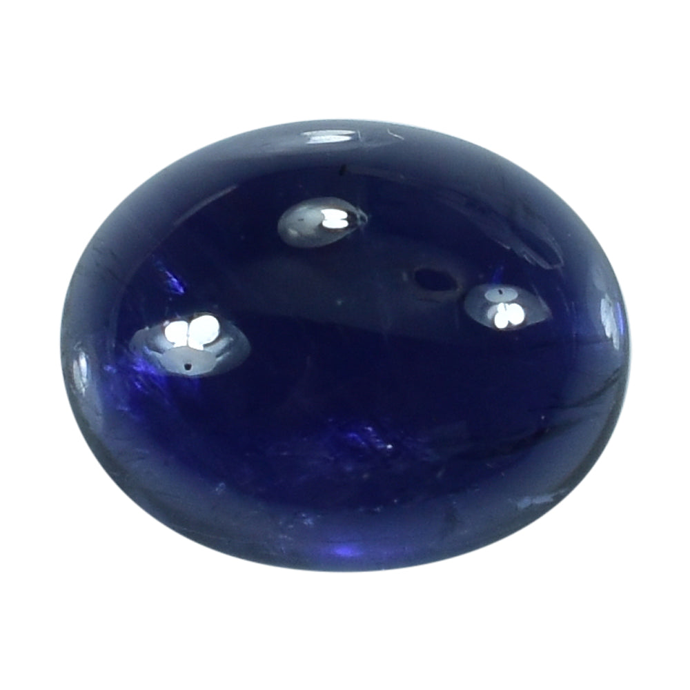 IOLITE PLAIN OVAL CAB (AAA/SI-HI) 10.00X8.00 MM 2.41 Cts.
