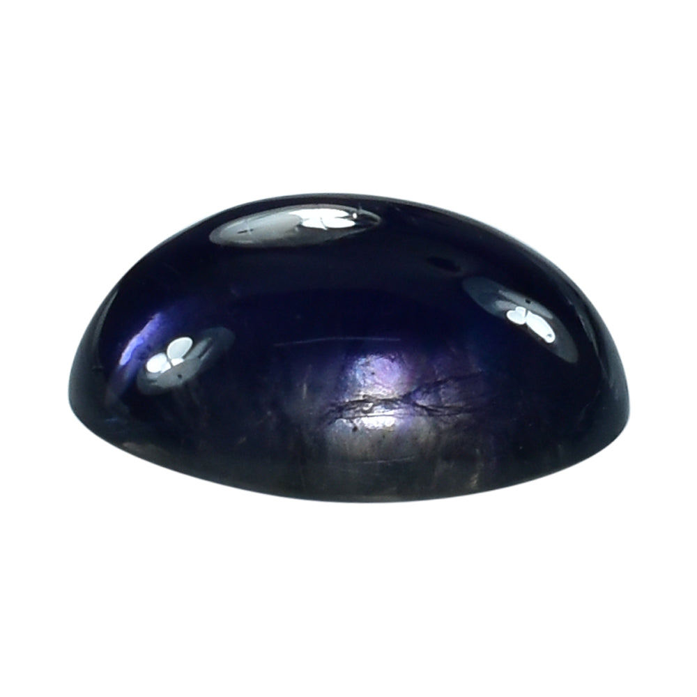 IOLITE PLAIN OVAL CAB (AAA/SI-HI) 10.00X8.00 MM 2.41 Cts.