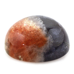 IOLITE SUNSTONE ROUND CAB 14MM 10.24 Cts.