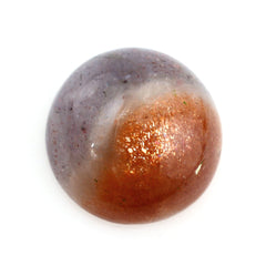 IOLITE SUNSTONE ROUND CAB 8MM 1.83 Cts.