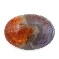 IOLITE SUNSTONE OVAL CAB 14X10MM 5.14 Cts.