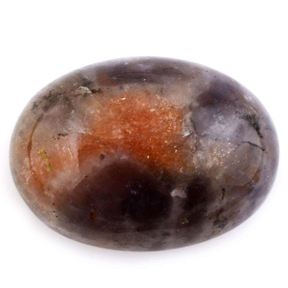 IOLITE SUNSTONE OVAL CAB 18X13MM 11.04 Cts.