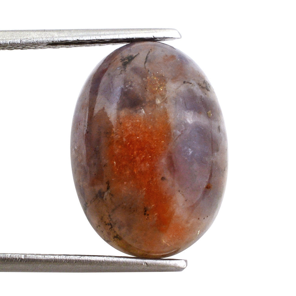 IOLITE SUNSTONE OVAL CAB 18X13MM 11.04 Cts.