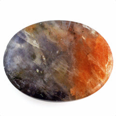 IOLITE SUNSTONE OVAL CAB 16X12MM 7.85 Cts.