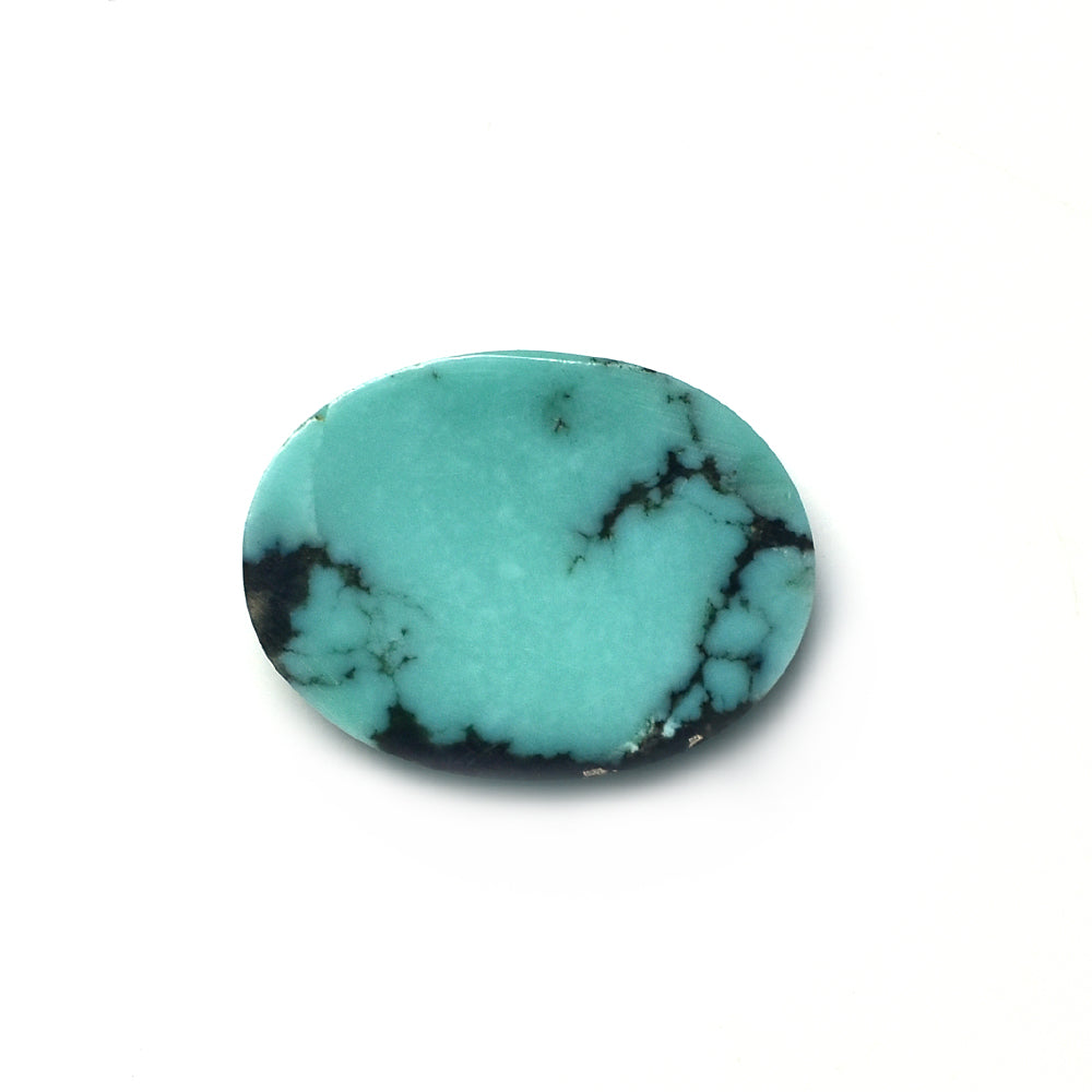 MATRIX TURQUOISE OVAL CAB 20X15MM 14.03 Cts.