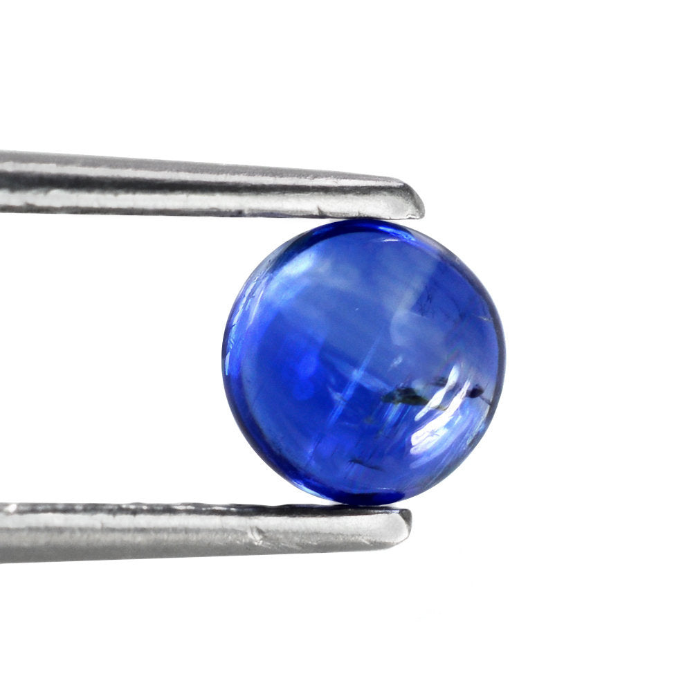KYANITE ROUND CAB (AA/SI-HI) 6MM 1.04 Cts.